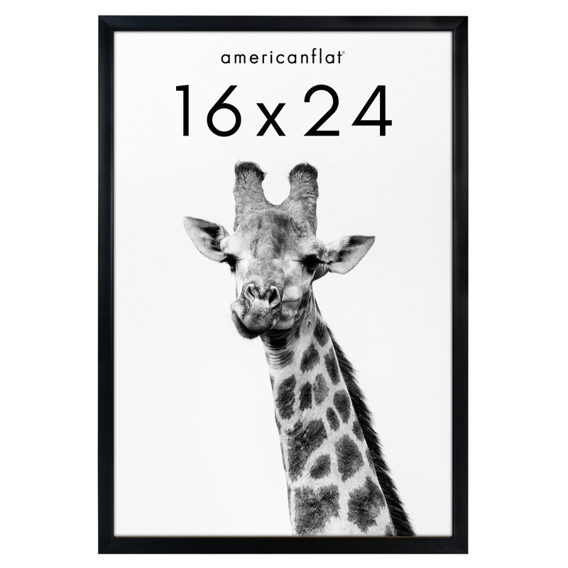 Cadre photo Americanflat, Noir, 16 po x 24 po