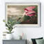 Roseat Spoonbill - reproduction de cadre photo sur toile-807313137-807313136