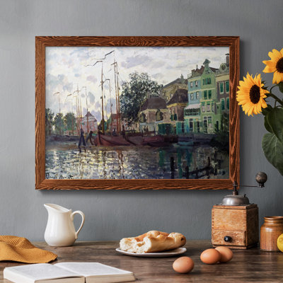 Zaandam, The Dike, Evening, 1871, reproduction d'art sur toile
