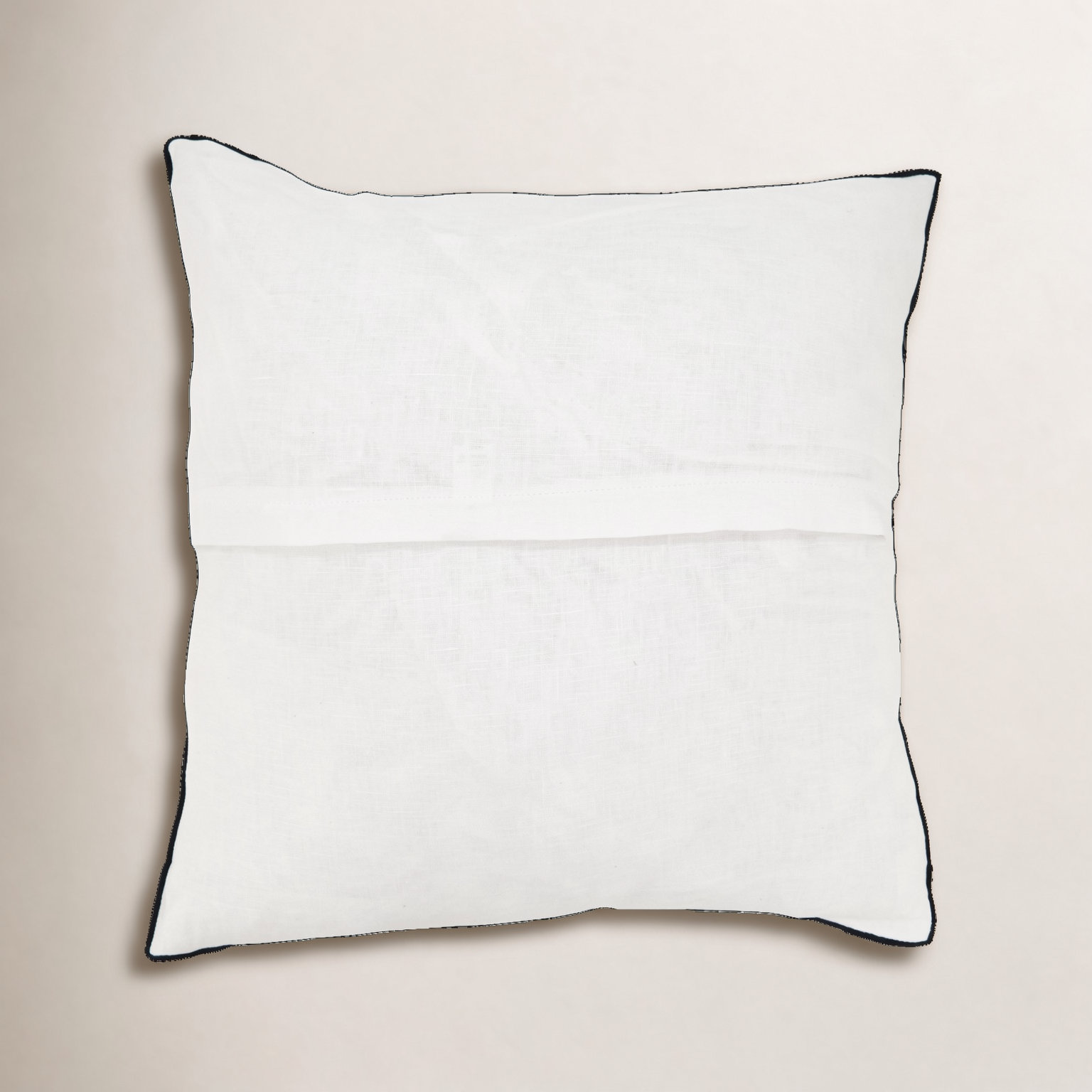 Riggs Linen Pillow Cover, Black