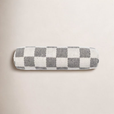 Yosemite Checkered Wool Blend Throw Pillow