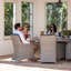 Sofia 6 Seat Oval Dining Set