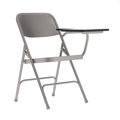 Kerrey Premium Steel Folding Chair with Left Handed Tablet Arm
