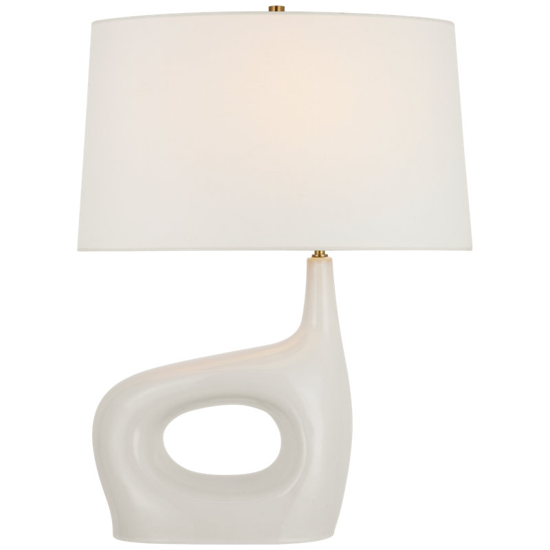 Sutro Table Lamp, Ivory