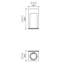 1 - Light Flush Mounted Sconce-1859198544