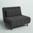 Jazariah Upholstered Pillow Back Convertible Chair-1445076188