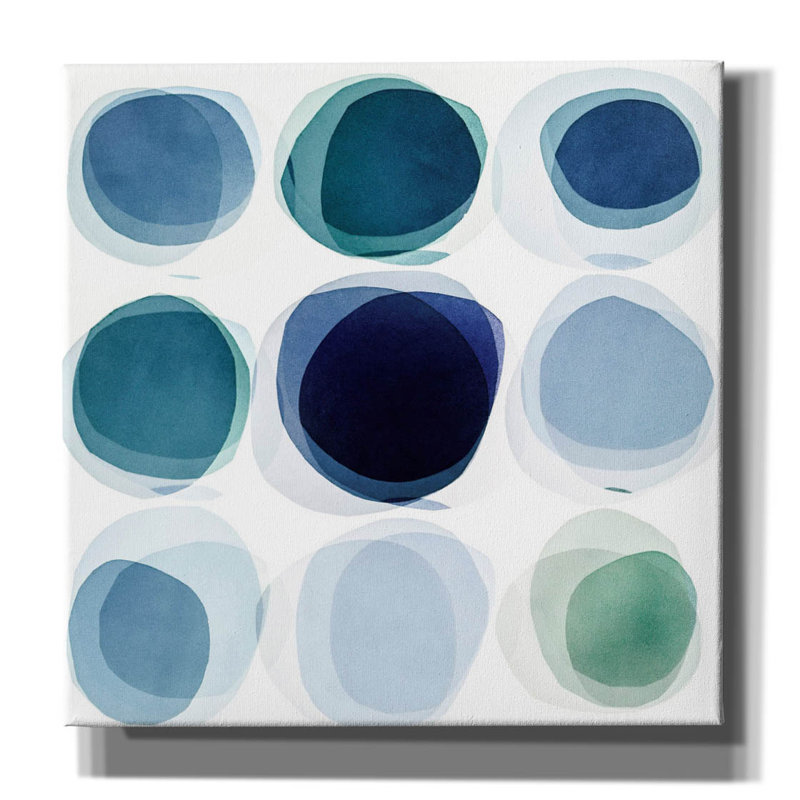«Stands Out In A Crowd» par Tamar Zinna, art mural sur toile, 26 po x 26 po, H 37 po x l 37 po x P 1,5 po