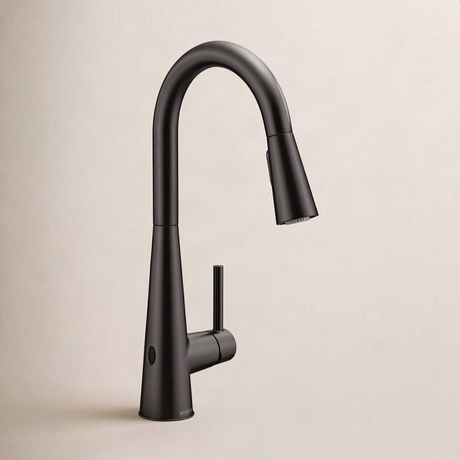 Moen Sleek MotionSense Pull-Down Faucet, Matte Black