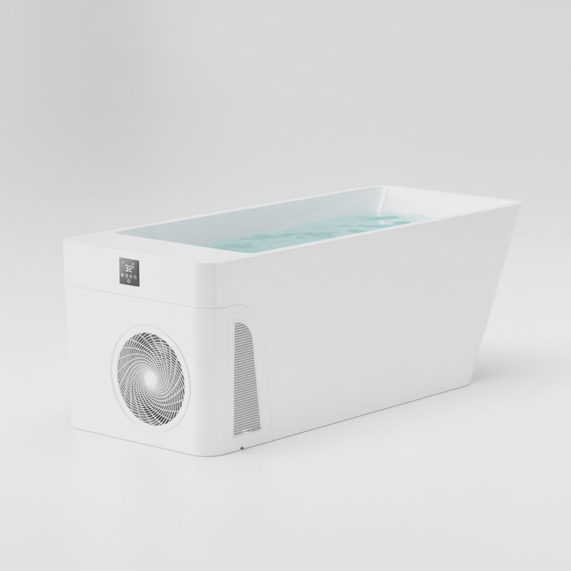 CASAINC All-in-One Ice Bath Cold Bathtub With Built-in Chiller & Heater