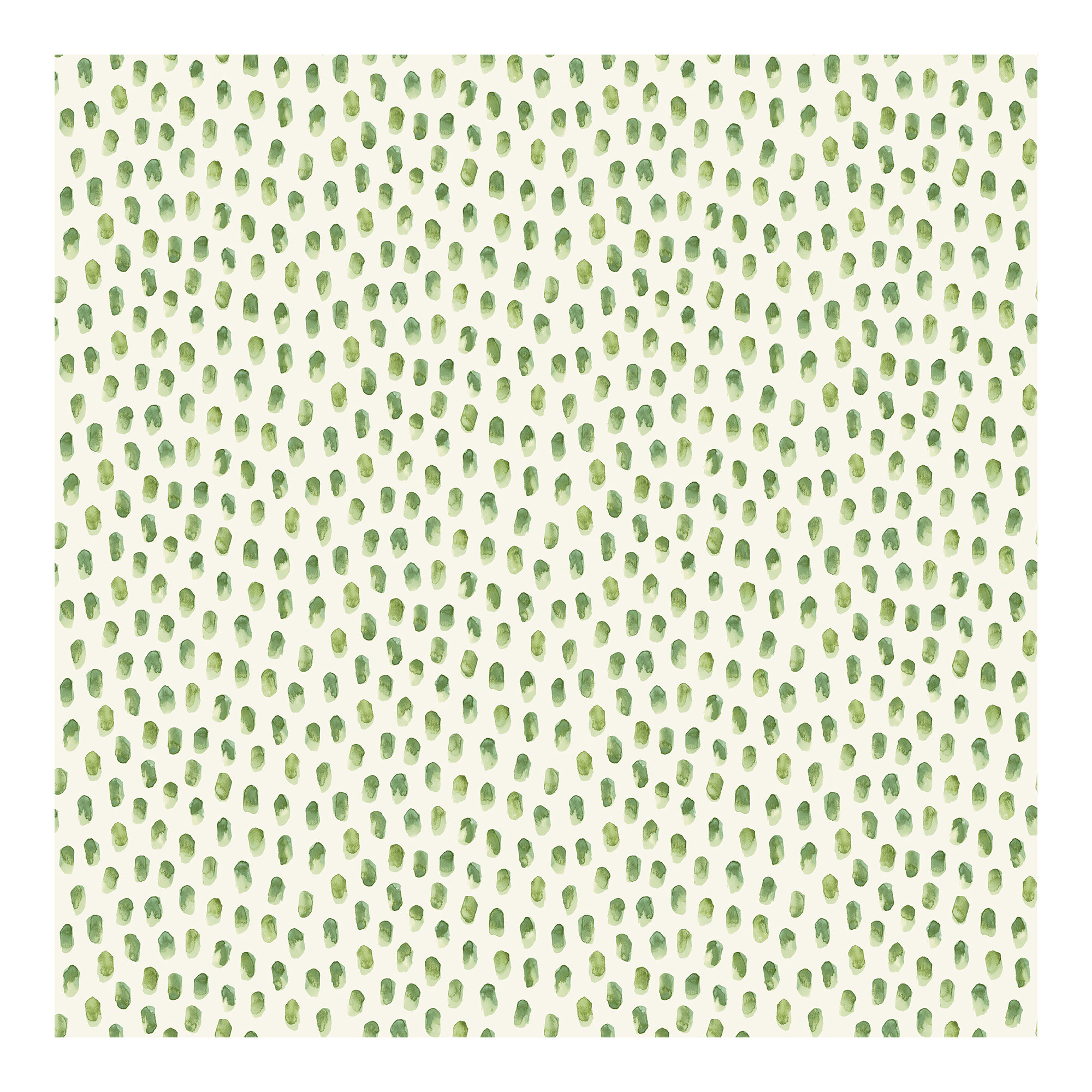 Cherbourg Modern Dots Wallpaper, Green