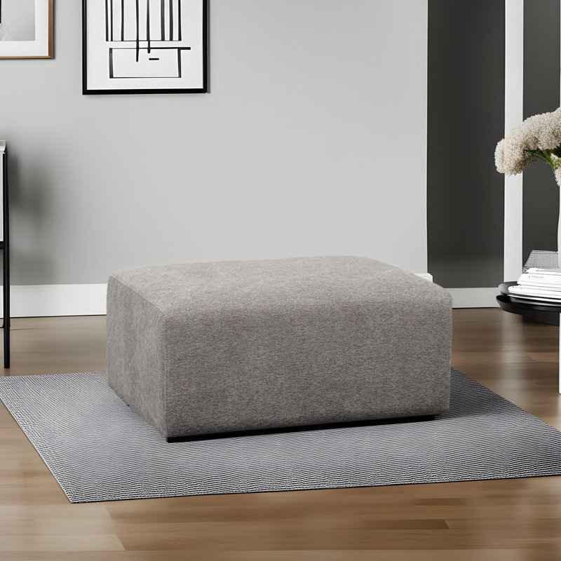 Pouf, Gris clair