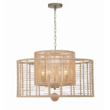 Jayna 4 - Light Unique / Statement Geometric Chandelier
