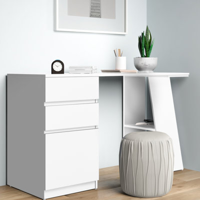 Malgorzata Solid Wood Computer Desk