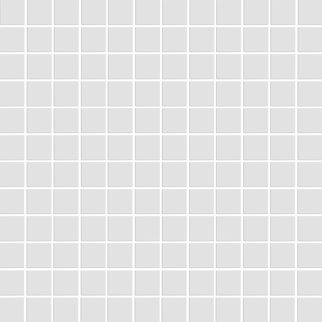 Matte 1x1 Squares 12x12 Mosaic (Set of 20) Roca Tiles 