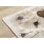 Tapis taupe abstrait crème-1076311865