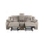 Console coulissante inclinable - Gris
