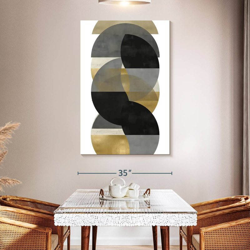 Avery Layered II, 51" H x 34" W