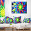 Danse florale d’un coussin lombaire à fleurs brillantes-30735261
