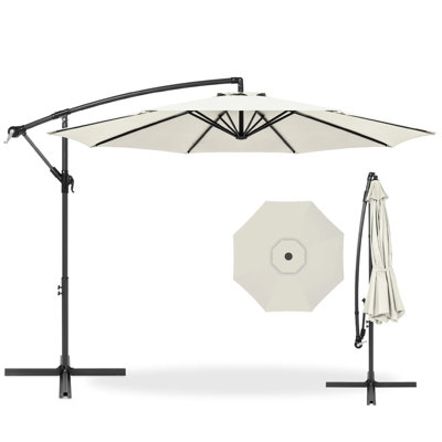 Parasol en porte-à-faux 10 pi Montre