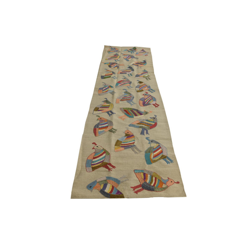9 Ft Runner Perry Ivory Rug