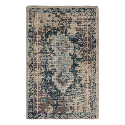 Handmade Silk and Wool Area Rug