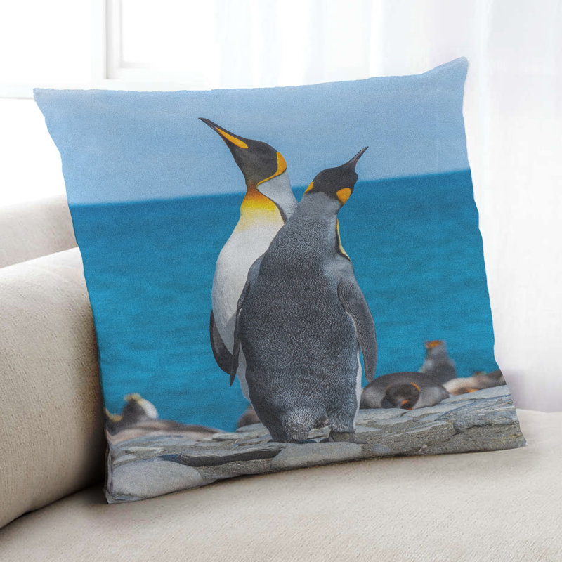 Coussin 15 animaux, Microsuède