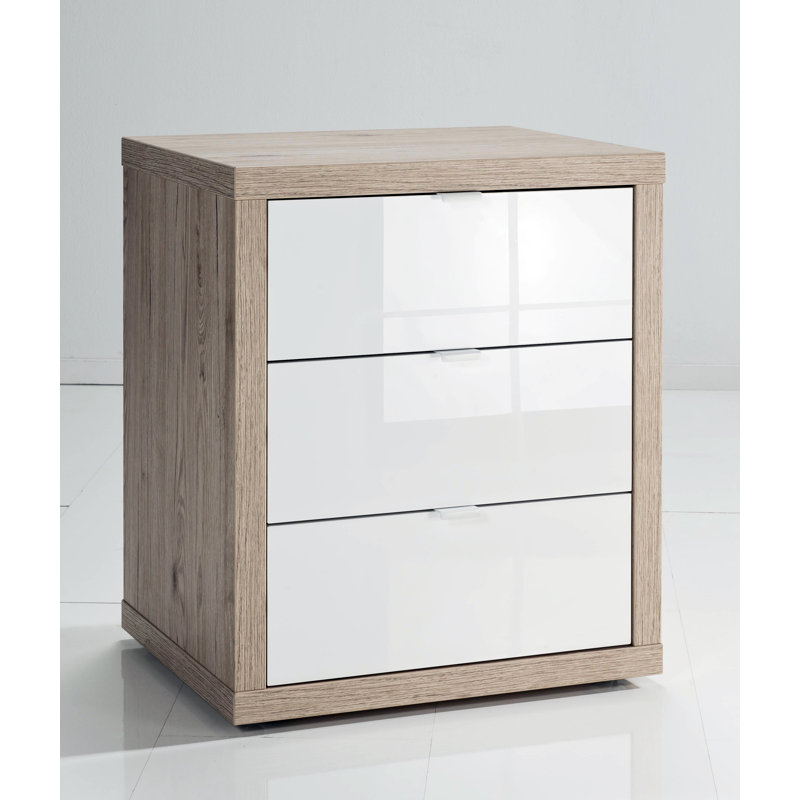Pratico 55 cm W 3 -Drawer Filing Cabinet
