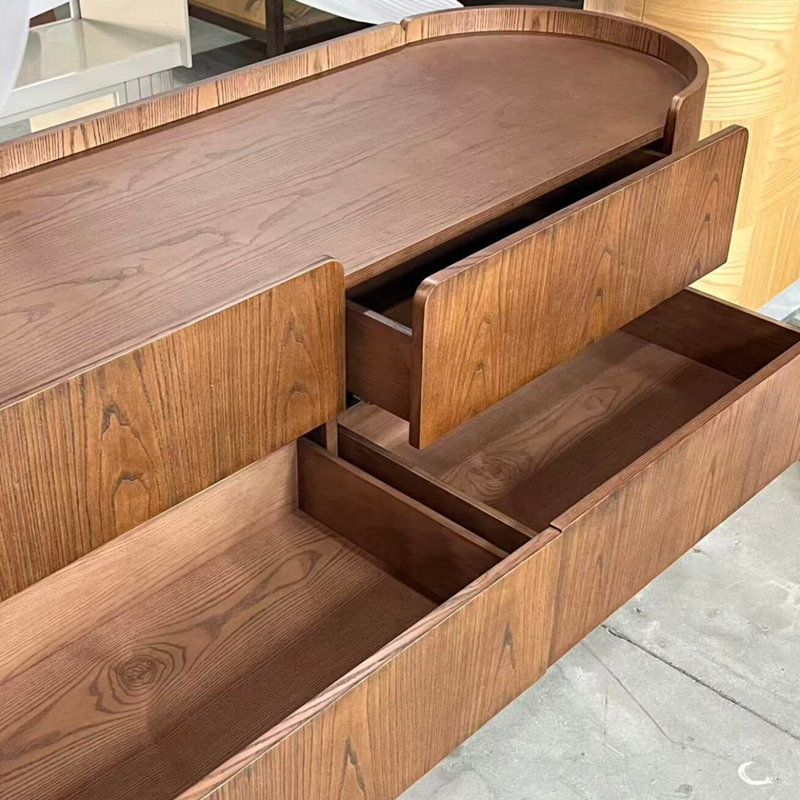 Mid-Century Entryway Cabinet