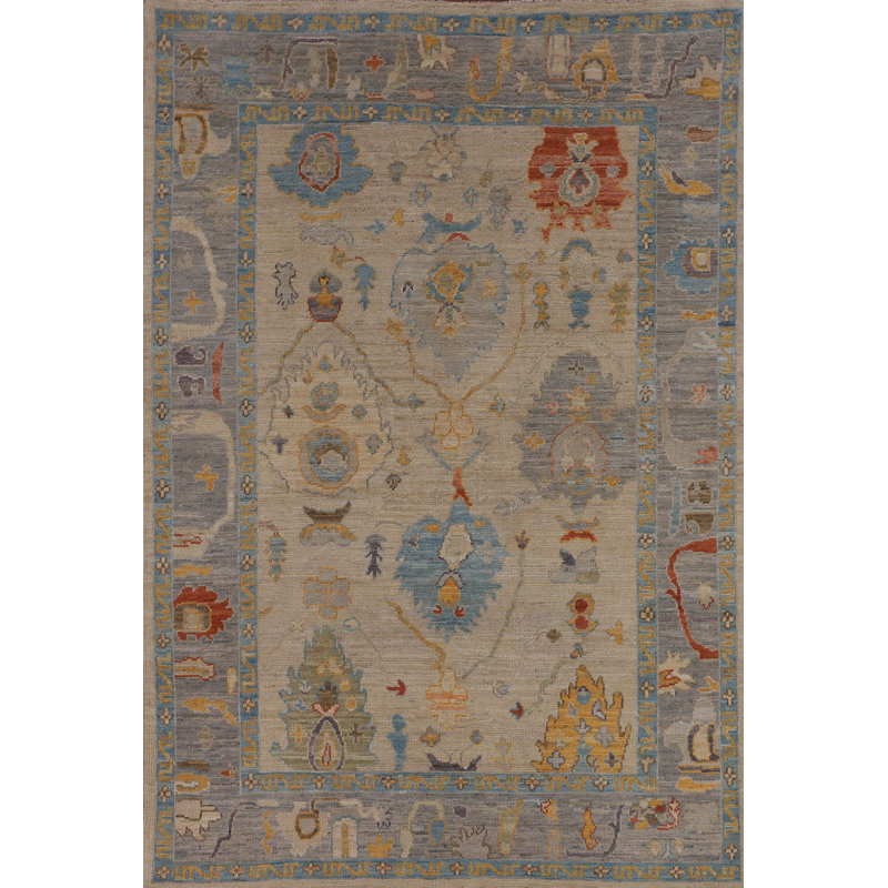 Tapis oriental Oushak 5 x 7