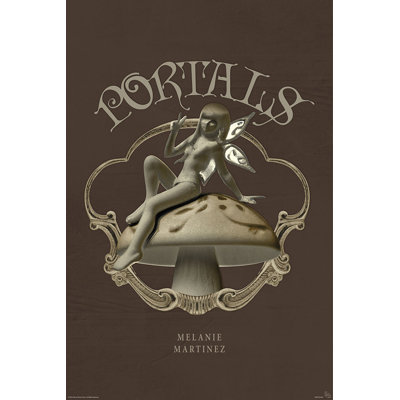  Officiellement sous licence Melanie Martinez - affiche d'art fée Portals - 24 x 36 pouces - reproduction décorative - papier affiche - prête à encadrer
