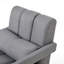 Chaise d'appoint rembourrée Foram avec tissu en lin et coussin Foram-363463705
