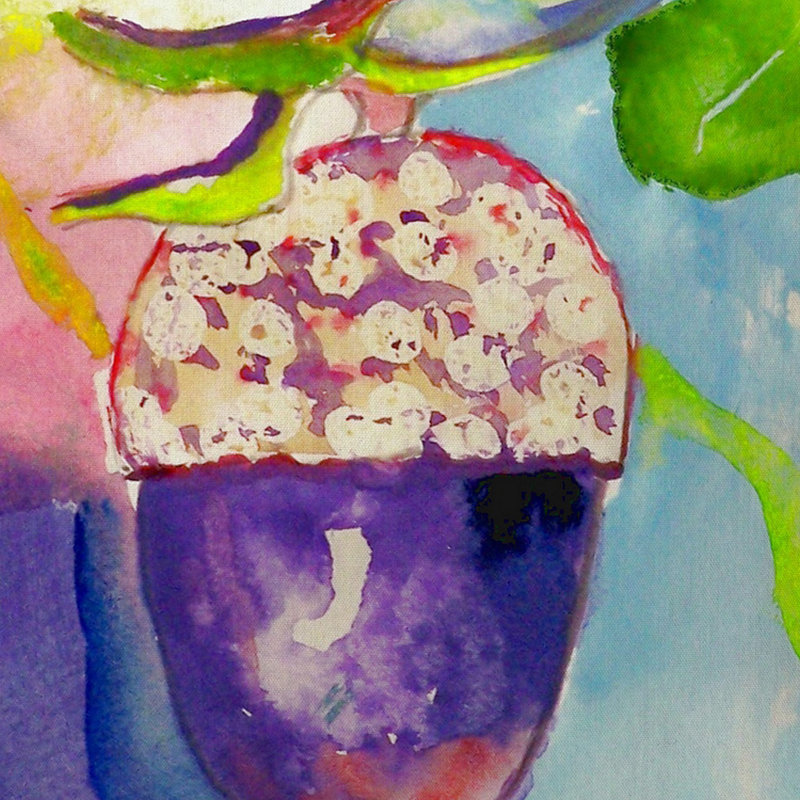 Coussin intérieur / extérieur Acorn, 18 po x 18 po