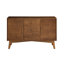 Buffet Mid-Century rétro avec amplement d'espace de rangement