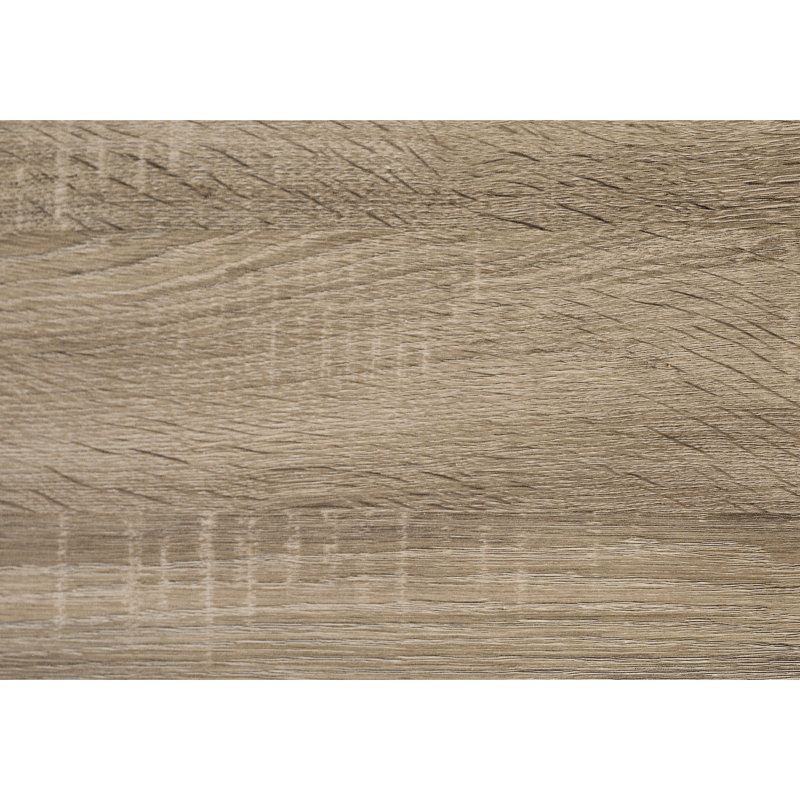 Meuble télé de 42 pouces, console de divertissement de chambre à coucher de style contemporain taupe