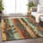 Machine Washable Indoor/Outdoor Xhevrie Wheat Rug-1497820169