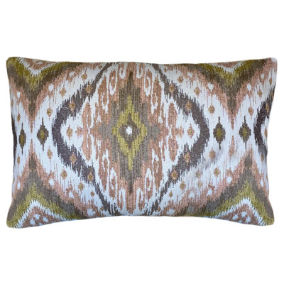 Ikat Sunbrella® Outdoor Throw Pillow
