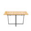 Andrel Extendable Metal Base Dining Table