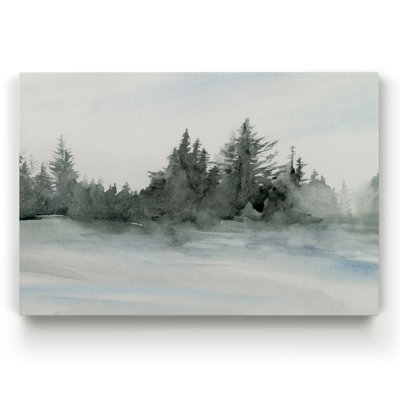 «Evergreen in the Distance II», reproduction sur toile