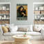 Jaslean Black Cat I See Your Scars - 1 pièce, reproduction d'art graphique sur toile tendue-2034820905