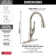 Ophelia Pull Down Single Handle Kitchen Faucet