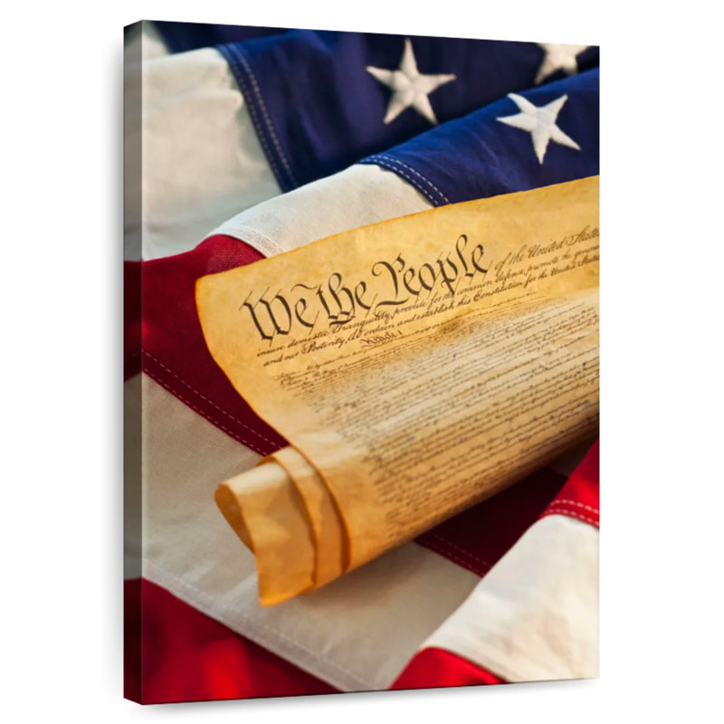 Keiri American Flag Preamble, 39" H x 26" W