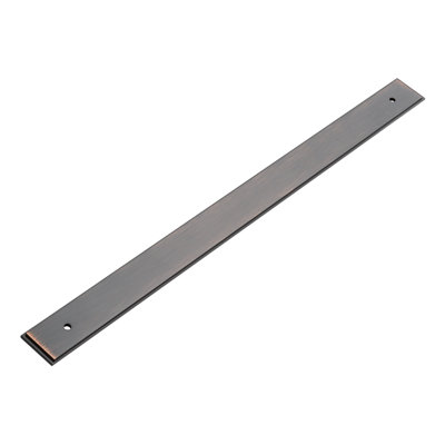 12-5/8" Traditional Oversized Cabinet Pull Backplate