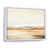 Cadre flottant blanc