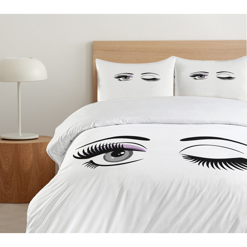 No Duvet Cover, Queen Duvet Cover + 2 Standard Shams