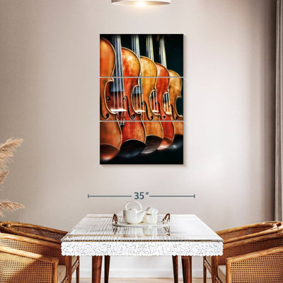 Abarca rangée de violons