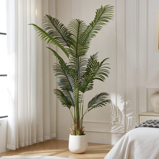182.9cm Faux Palm Tree in Vase