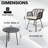 3 Piece Wicker/rattan Seating Group With Cushions-801223576