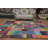 Distressed Patchwork Area Rug 8x10