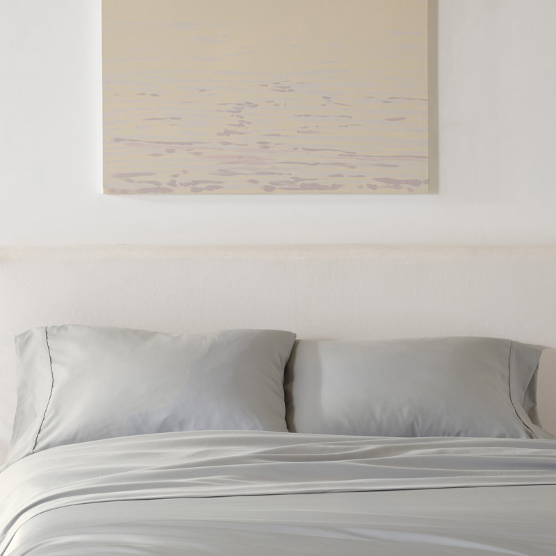 Eternal Double-Brushed 2pc. Pillowcase Set, King Pillowcase, Whisper Gray