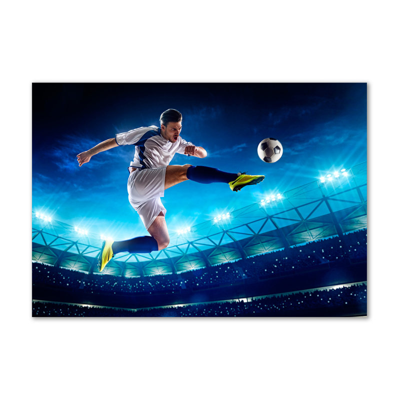 Footballer - Wrapped Canvas Print